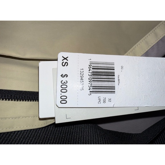 Adidas MYSHELTER RAIN.RDY Jacket Beige Tan Waterproof Hooded Coat XS Women's - Picture 12 of 16